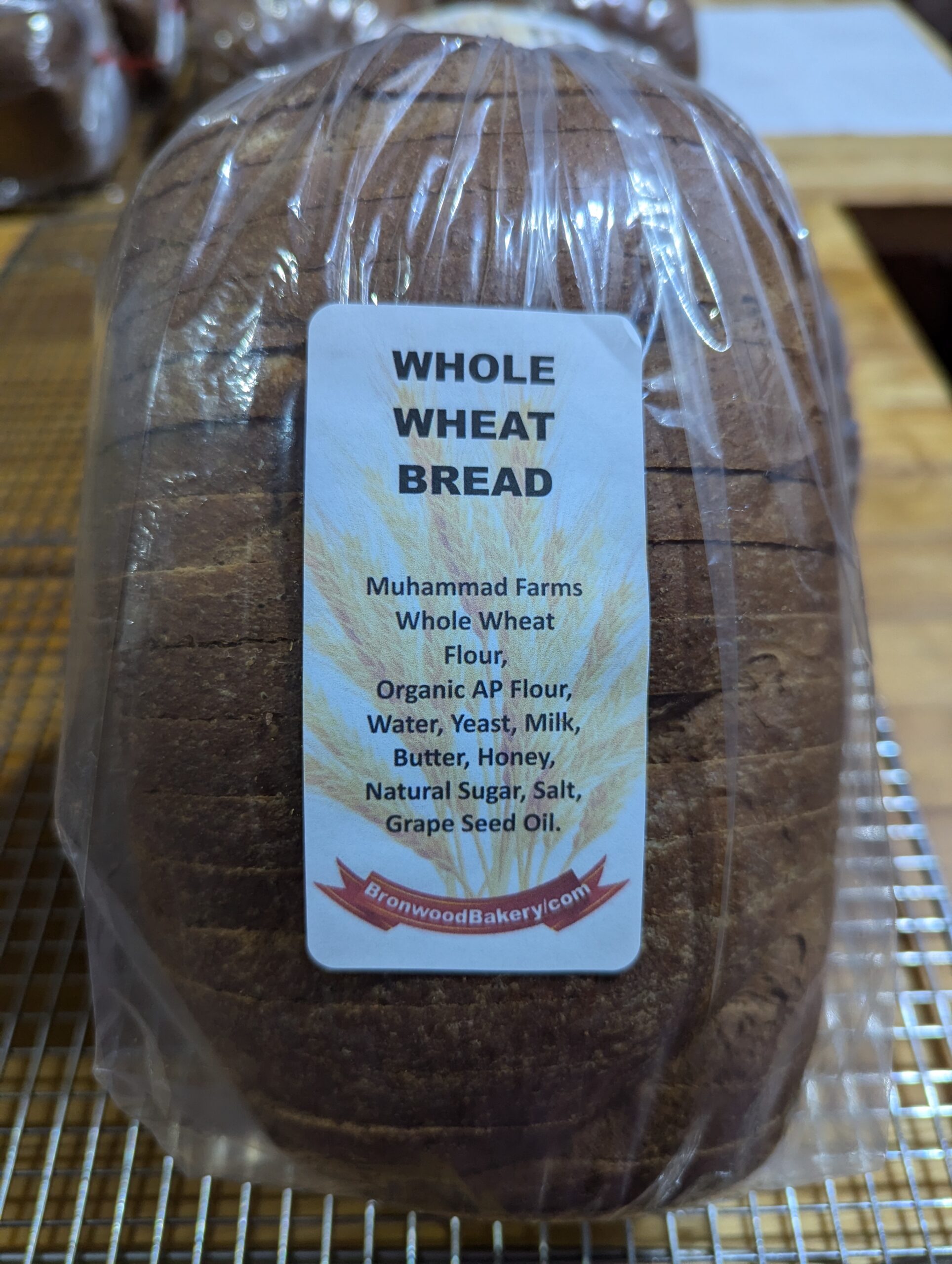 Whole Wheat Sliced Sandwich Bread - Image 3
